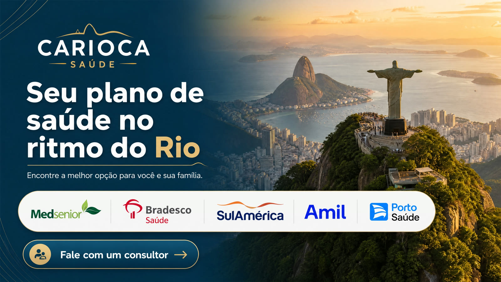 Carioca Saúde: plano de saúde no Rio de Janeiro, parceria com Medsenior, Bradesco Saúde, SulAmérica, Amil e Porto Saúde